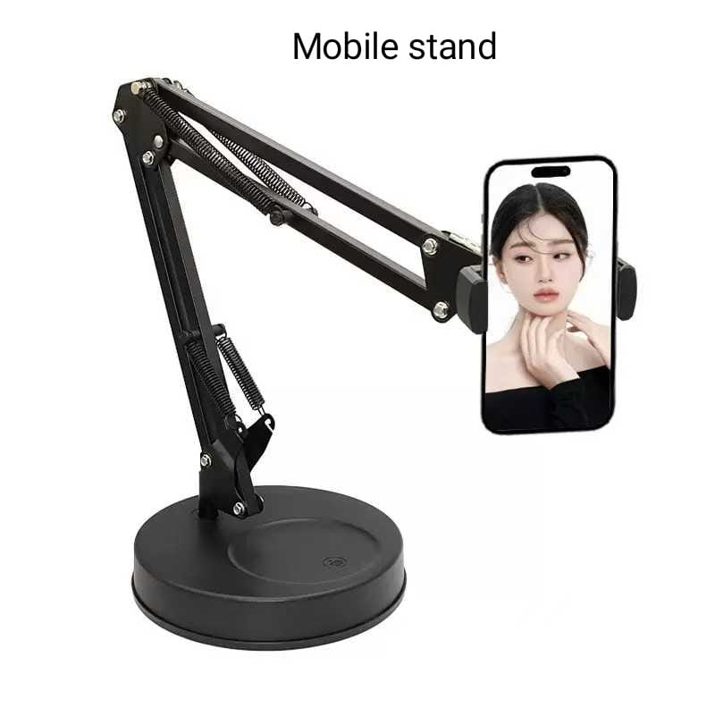 Overhead Video Stand Phone Mount for Drawing, Cooking Video, Facebook, YouTube Live Streaming